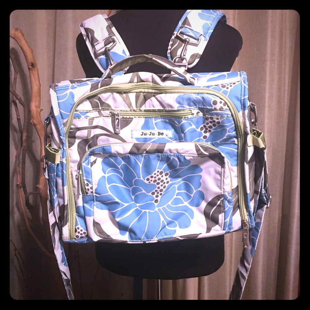 Ju Ju Be baby travel bag backpack crossbody